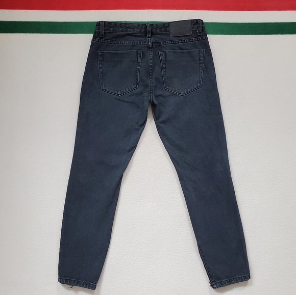 One Teaspoon Black Freebirds Distressed Jeans Size 25 - Picture 4 of 13